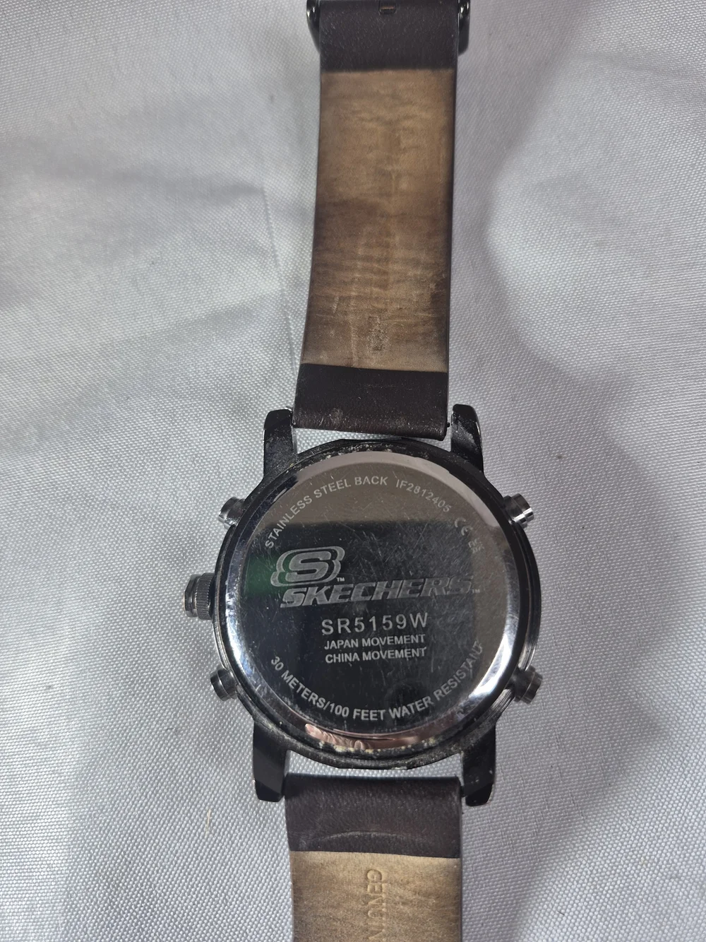 Skechers Black Hybrid Analog-Digital Men's Watch